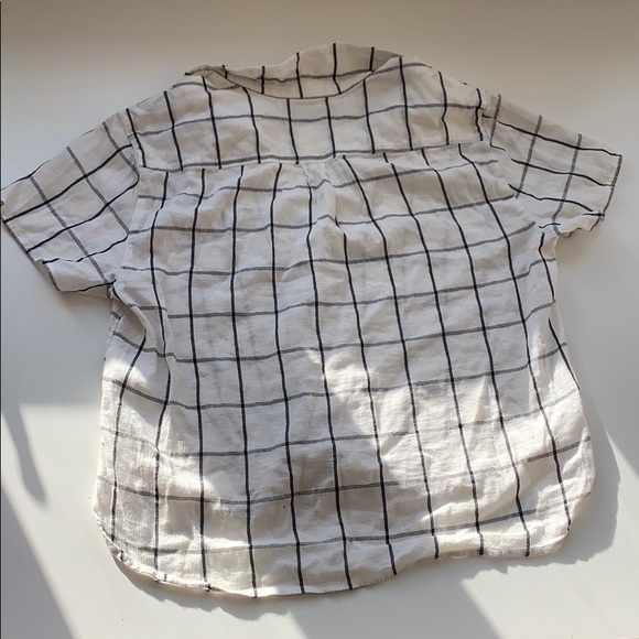 Checkered button up - Picture 3 of 3